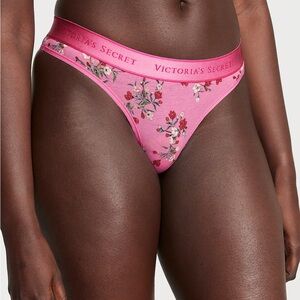 COTTON
Logo Cotton Thong Panty